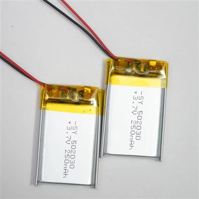 Baterie litiu-ion polimer 3,7 V 250 mah